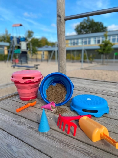 Faltbares Design spart Platz