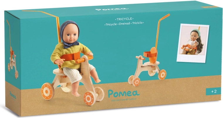 Djeco Pomea Dreirad für Puppen