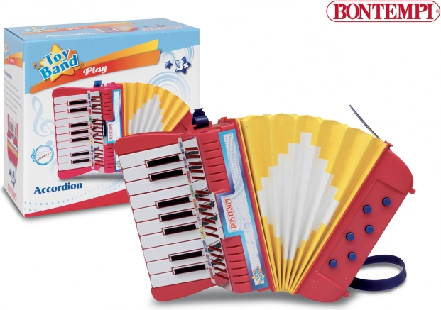 Kinder-Akkordeon 17 Tasten BONTEMPI