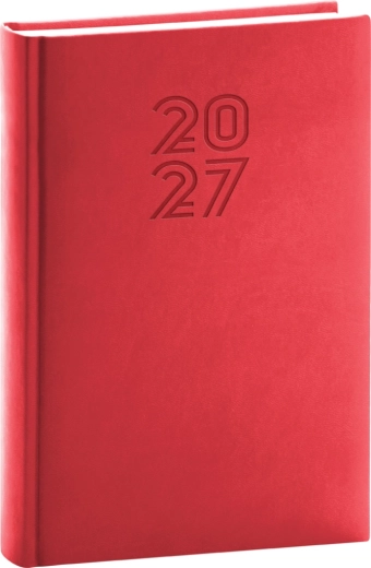 Notique Aprint Tageskalender 2027 blau 15 × 21 cm