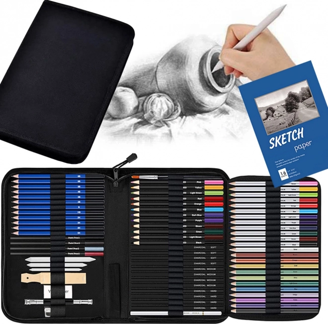 Skizzen- und Zeichenset für Profis