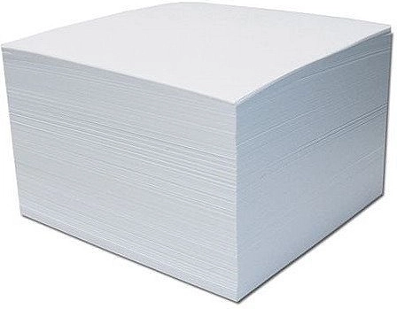 Block mit losen Blättern 9 × 9 × 4,5 cm