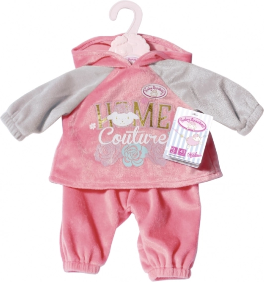 Baby Annabell Sport-Outfit für Puppen rosa‑grau