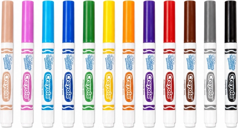 12 kräftige Farben für kreatives Gestalten