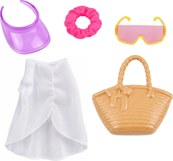 Umfangreiches Set an Strand-Accessoires