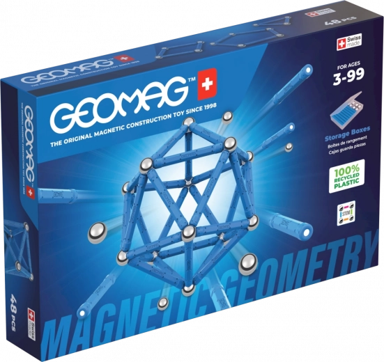 Magnetisches Bauset Geomag Geometry 48 Teile