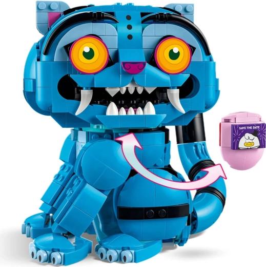 Zwei Gesichtsausdrücke für Tiger Derpy