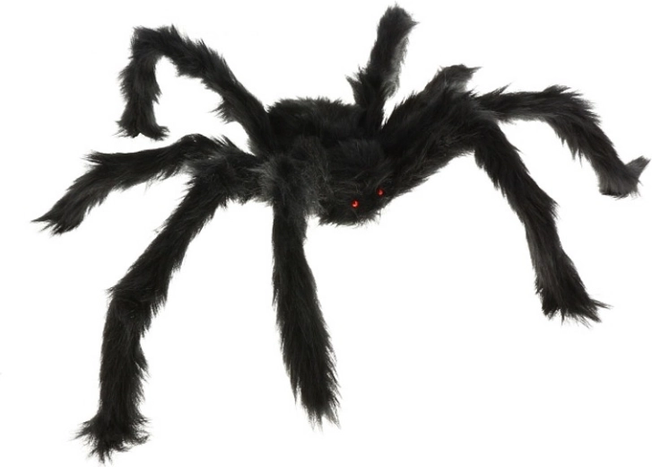 Große künstliche haarige Spinne 60 cm