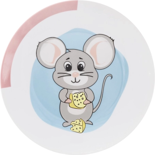 Fröhliches Mäuschen-Motiv für mehr Freude beim Essen