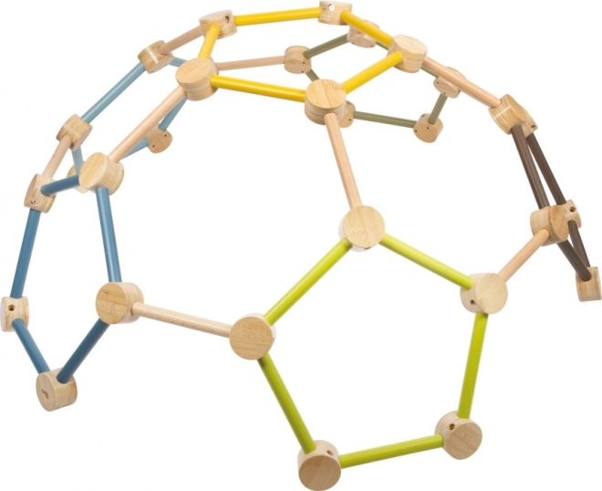 small foot Kletterkuppel Adventure – hölzerne Kletterstruktur für Kinder