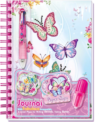 Kreatives Tagebuch Schmetterling