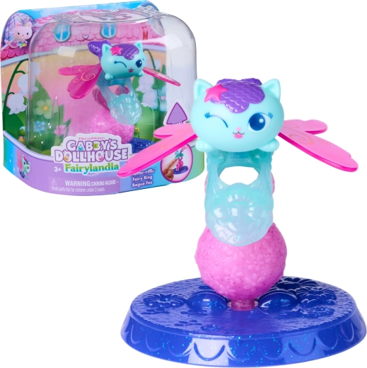 Spin Master Gabby’s Dollhouse Fairylandia-Fingerring mit MerCat-Figur (Meerjungfrauenkatze)