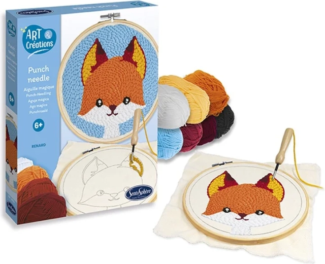 Sentosphere Sticken mit Nadel – Fuchs