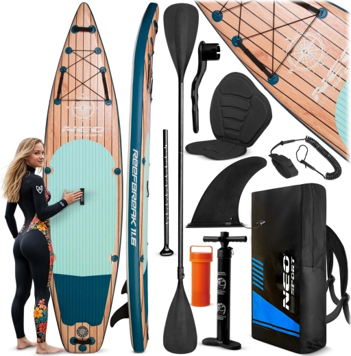 Aufblasbares Paddleboard Reefbreak 350 × 81 × 15 cm Neo‑Sport