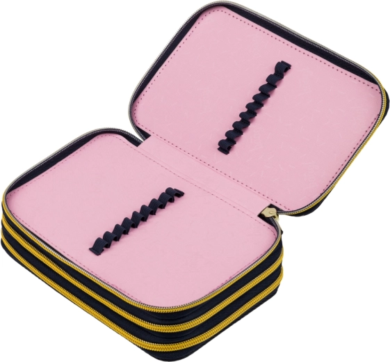 Elastische Halter auch für dicke Buntstifte und Filzstifte