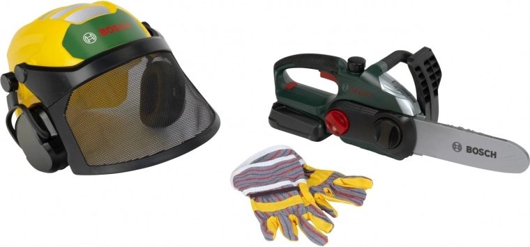 Realistische Motorsäge mit Licht und Sound