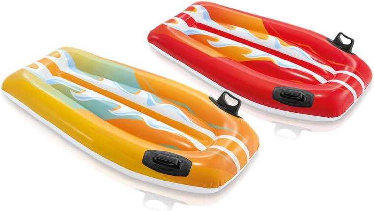 Aufblasbares Schwimmbrett 112 × 62 cm INTEX – orange