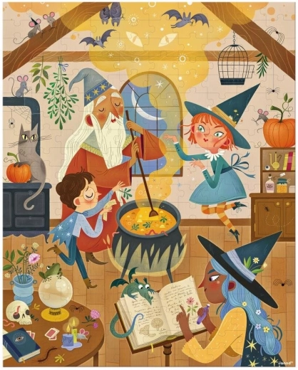 Zauberhafte Illustration voller Details
