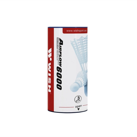 Nylon-Federbälle WISH Airflow S-330, 3 Stk.