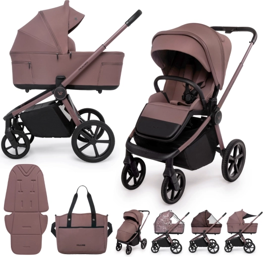 Muuvo Fold Kombikinderwagen 2in1 cocoa