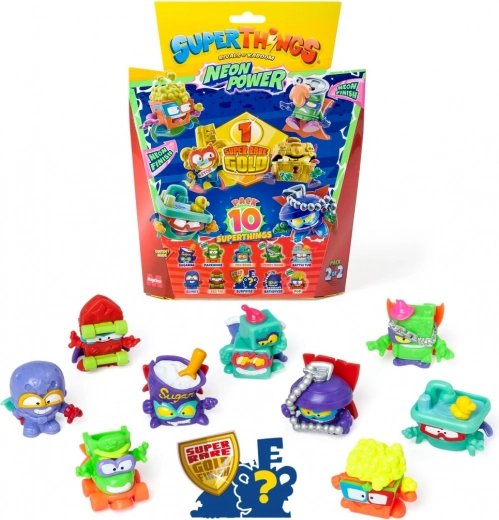 SuperThings Figuren Neon Power – Set mit 10 Stk.
