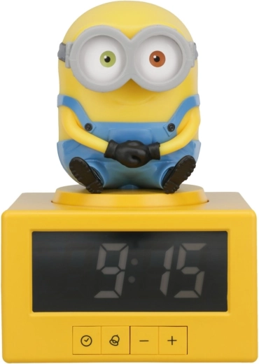 Minions Wecker – lizenzierter Kinderwecker mit analogem Zifferblatt