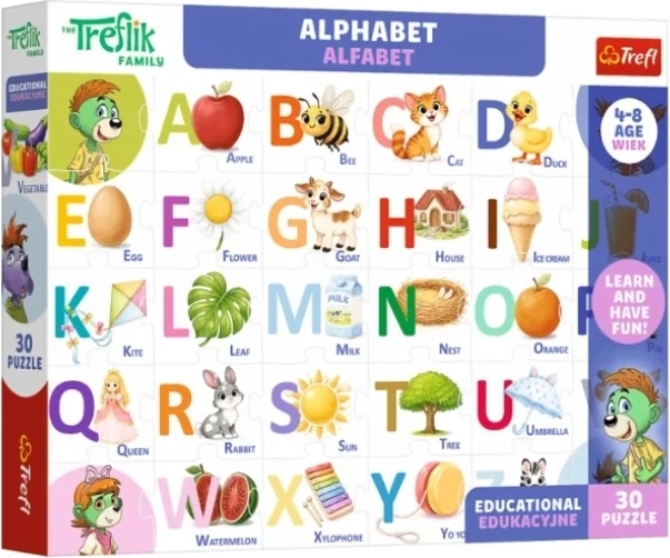 Puzzle Edu Alphabet 30 Teile