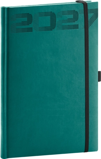 Notique Wochenkalender Aprint Top 2027 türkis 15 × 21 cm