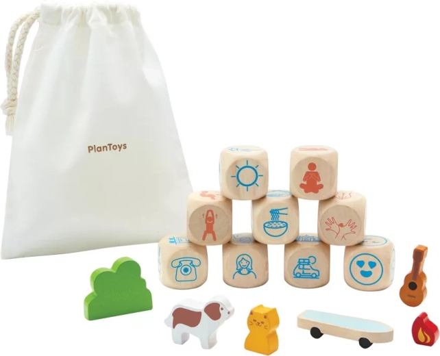 PlanToys Geschichten aus Würfeln