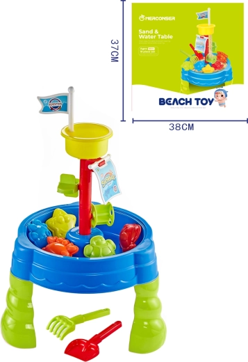 Sand- und Wasserset mit 19 Teilen für Kinder