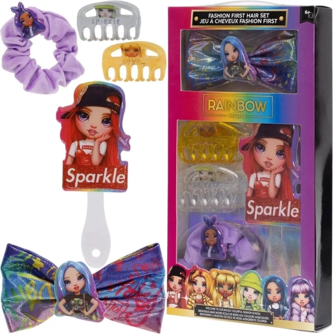 Geschenkset HAAR-ACCESSOIRES RAINBOW HIGH für Kinder