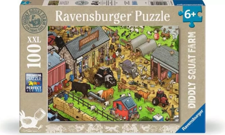 Ravensburger Puzzle Diddly Squat Farm Shop XXL, 100 Teile