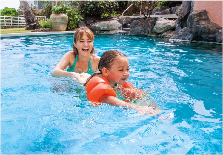Für Kinder 3–6 Jahre beim Schwimmtraining