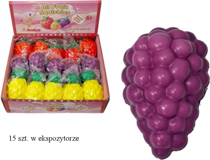Antistress-Quetschball Obst-Mix – 1 Stück