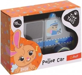 Polizeiauto mit Magnet 12 cm