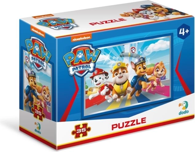 Minipuzzle PAW Patrol 35 Teile in der Schachtel
