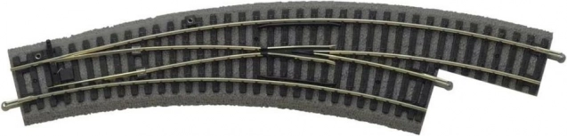 Piko Bogenweiche rechts mit Bettung