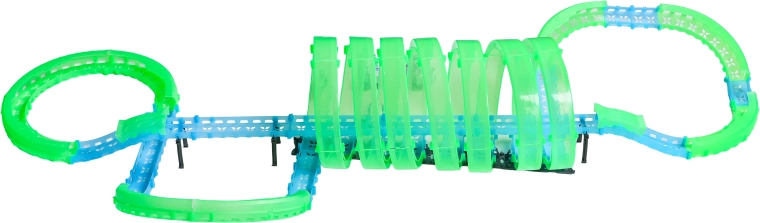 Loopings und erhöhte Abschnitte für Action