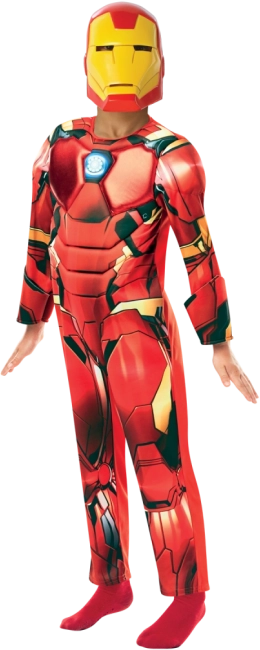 Deluxe Iron Man Kinderkostüm 7–8 Jahre