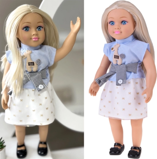 Große Modepuppe May May, 48 cm, mit Melodie und weichem Körper