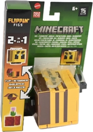Minecraft-Pixeloptik und Sammler-Stil