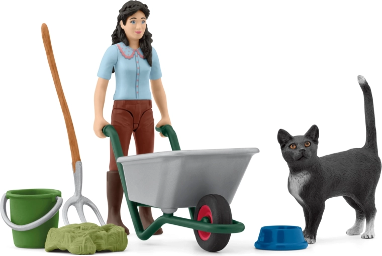 Spielset zum Stallaufräumen mit Emily – POCKET SET HORSE CLUB