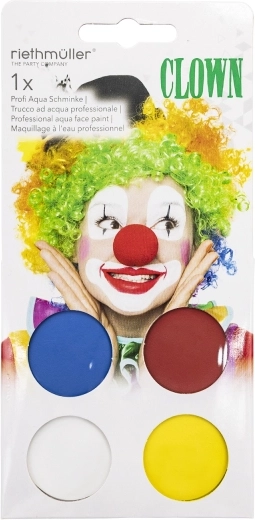 Clown-Gesichtsbemalungs-Set