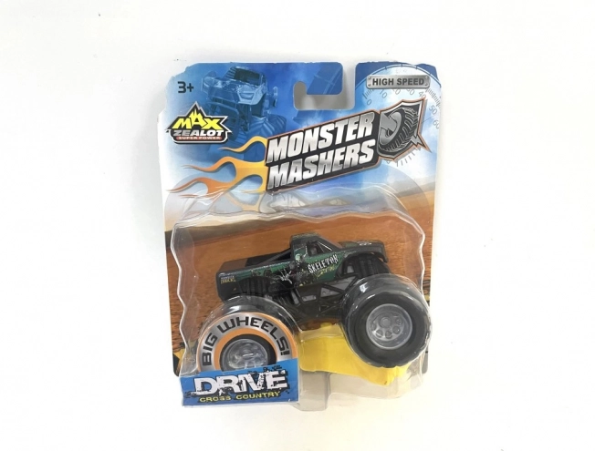 Monsterauto 1:64 mit größeren Rädern
