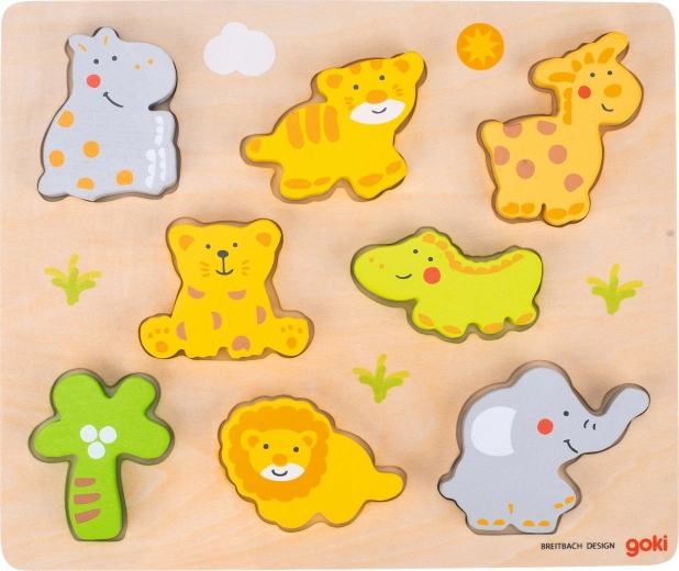 Puzzle wilde Tiere