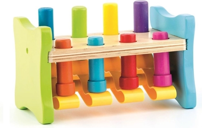 Woody Holz-Hämmerchenspiel Wiege Up and down