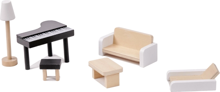 Umfangreiche Ausstattung mit Möbeln und Accessoires