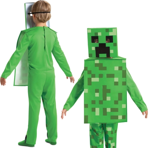 Ikonisches Pixel-Design des Creepers