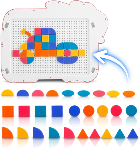 Tangram-Mosaik zur Förderung von Logik und Vorstellungskraft