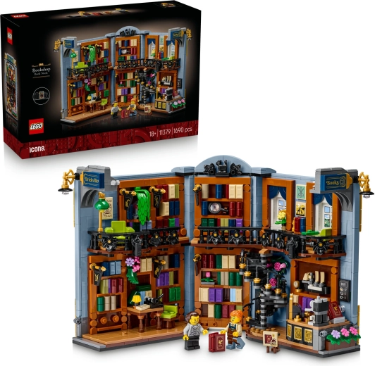 LEGO Icons Book nook: Buchhandlung